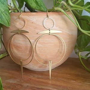 Geometric Bohemian Earrings